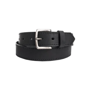 Saddle Stitch Belt - Black
